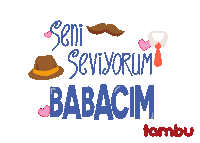 Fathers Day Father Sticker by Tambu Klavye