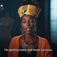 Nervous Project Runway GIF by Freeform