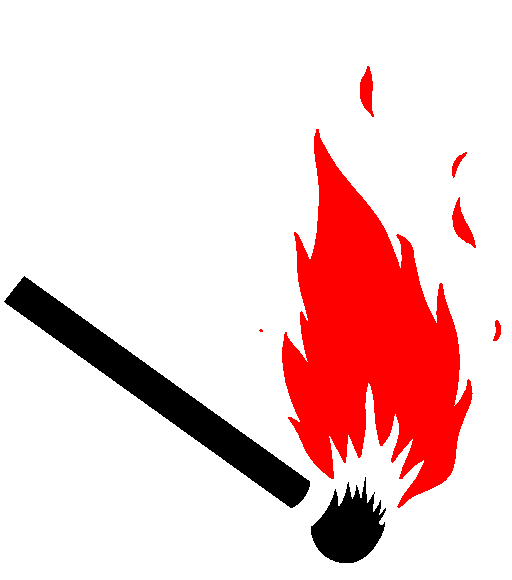 Fire Burn Sticker by LWZ