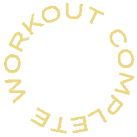 Workout Complete Sticker by TarynNewton