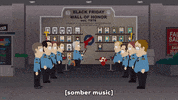 black friday police GIF by South Park 
