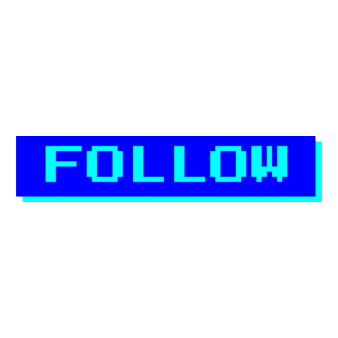 follow Sticker by DW_DOS