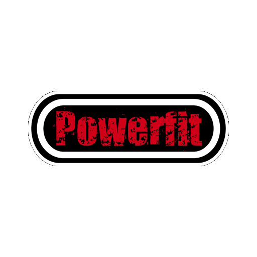 PowerfitNewTir giphyupload fitness gym yoga Sticker
