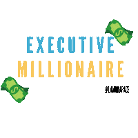 LamoraDMetrice millionaire executive ldp lamora pace Sticker