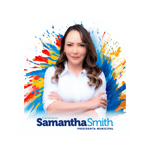 Candidatasamanthasmith guanajuato samantha smith presidenta municipal candidata samantha Sticker