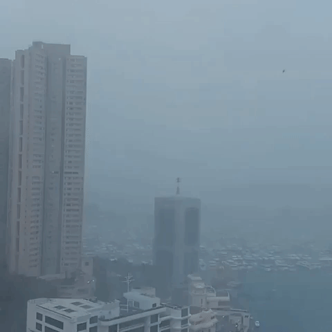 Typhoon Kompasu Brings Rain and Strong Winds to Hong Kong