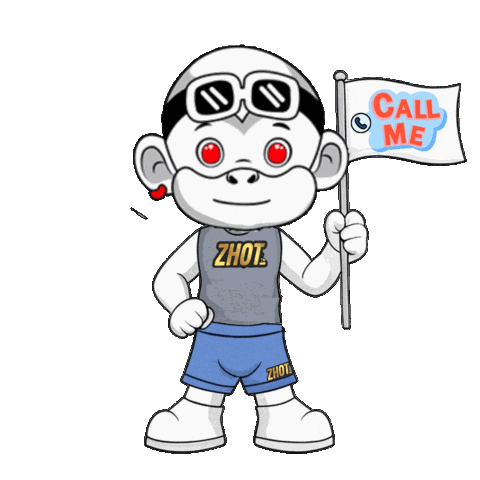 Call Me Laugh Sticker by Zhot