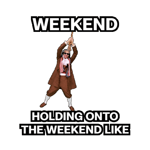 Week End Sticker