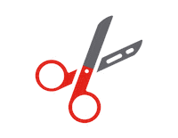 Cut Scissors Sticker by Fanshawe College