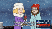 Animation Domination Christmas GIF by Bless the Harts