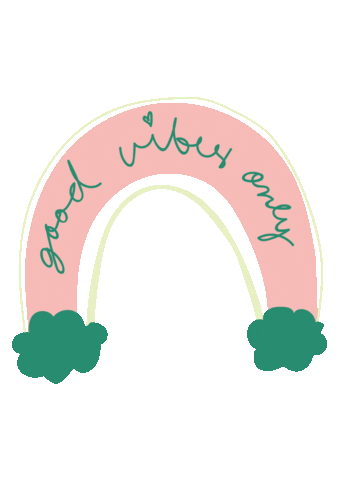Happy Good Vibes Sticker by Dandy Modern Food