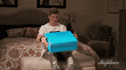 Blue Box Omg GIF by Neighbours (Official TV Show account)