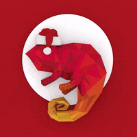 Socialgrooves red chameleon socialgrooves GIF