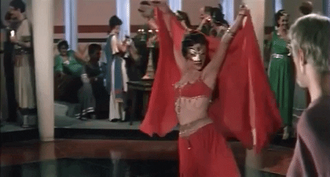 lerubasics giphygifmaker belly dance belly dancing GIF