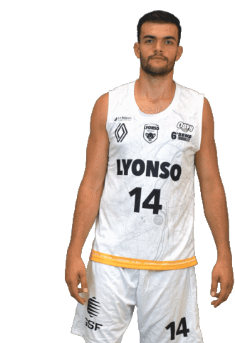 Happy Basketball Sticker by Oullins Sainte Foy Basket