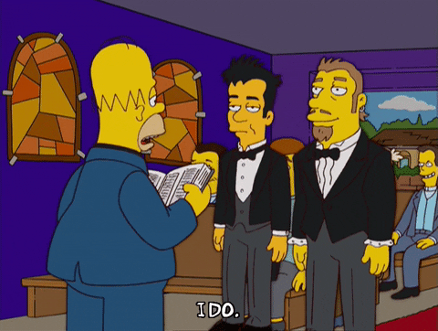 bored homer simpson GIF