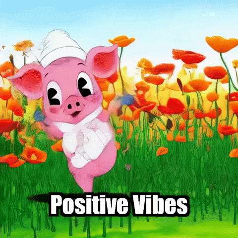 Wisdom Positive Vibes GIF by The Pigasso