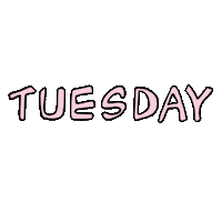 Days Tuesday Sticker