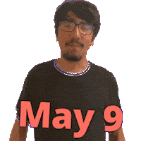 May 9 Sticker