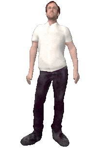 3D Portrait Sticker by Originals