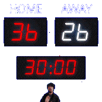 26 Away Sticker