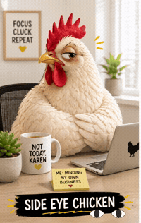 Work Chicken GIF
