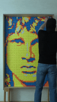 Jim Morrison Art GIF