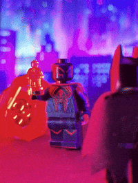 thebatminifig lego spiderverse across the spider-verse into the spider-verse GIF