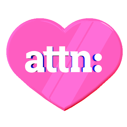 Valentines Day Heart Sticker by ATTN: