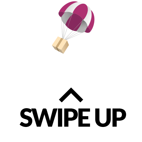 pickabox_me giphyupload swipe up pickabox Sticker