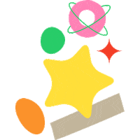 happy outer space Sticker by Googly Gooeys