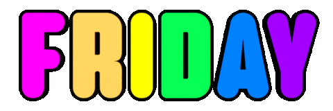 Party Rainbow Sticker