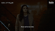 Too Late Helstrom GIF by HULU
