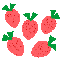 Strawberry Transparency Sticker by hellofreshde