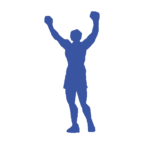 Rocky Balboa Philadelphia Sticker by PHLCVB