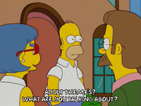 what do you mean homer simpson GIF
