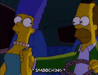 Season 3 Kiss GIF by The Simpsons