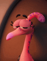 Lash Make Up GIF by Claynosaurz