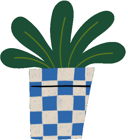 Plant Pot Sticker by Manjit Thapp