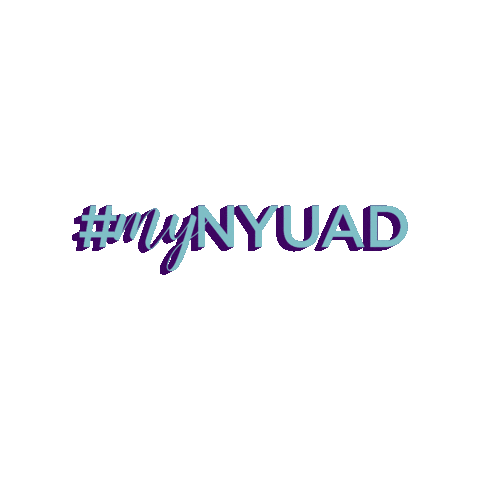 Violet Pride Nyuad Sticker by NYU Abu Dhabi