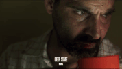 fox drinking GIF