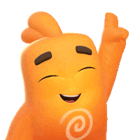 Happy Point Sticker by Dice Dreams