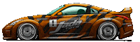 Sports Car Racing Sticker