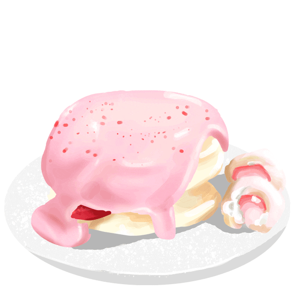 jeanpei123 food pink sweet japan Sticker