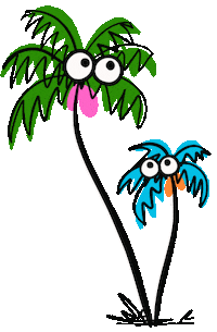 Hawaii Coconut Sticker by ERICA824