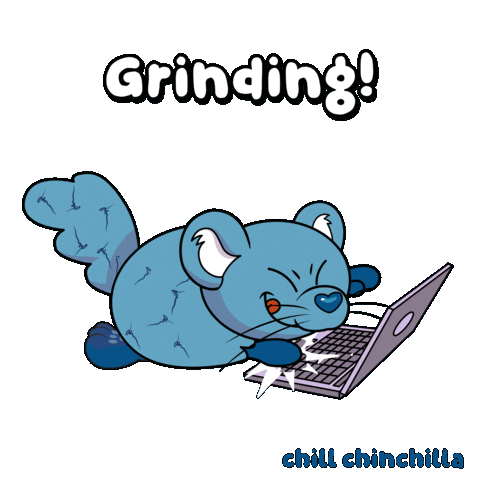 Chill Grinding Sticker by VeeFriends