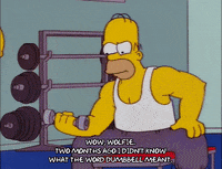 happy homer simpson GIF