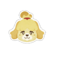 KeikiiArt animal crossing new leaf new horizons isabelle Sticker