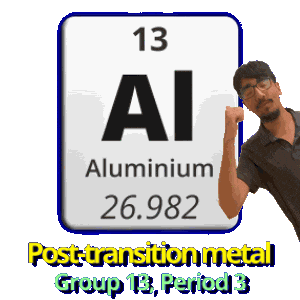 Al Aluminum Sticker