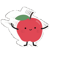 Arbor Day Apple Sticker by Arbor Day Foundation
